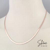 Garbo Herringbone Necklace