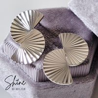 Gatsby Art Deco Fan Earrings