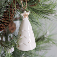 Modern Ceramic Tree Ornament