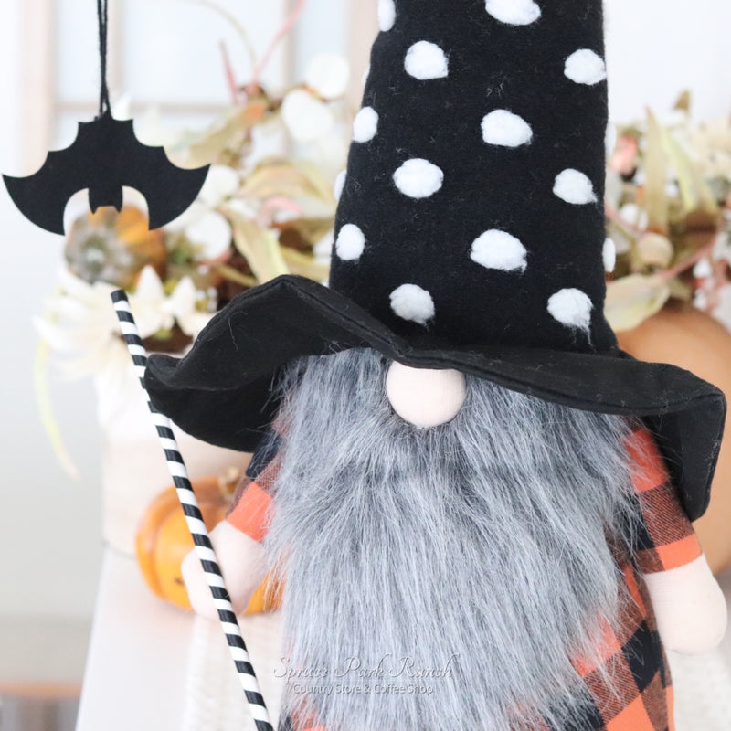 Extra Large Witch Gnome Black Hat