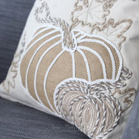 Pumpkin Applique Pillow