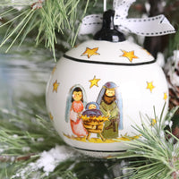 Nativity Porcelain Ornaments