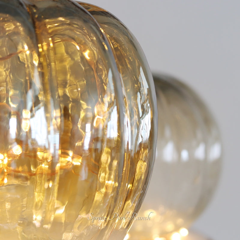 Glass Pumpkin Cloche