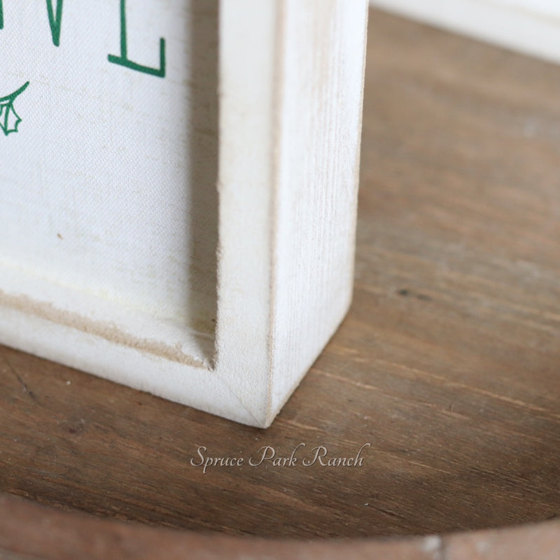 Reversible Gather Believe Sign