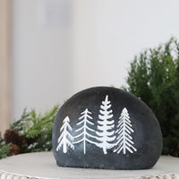 Stone Resin Christmas Tree Key Holder
