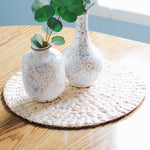 Braided Hyacinth Placemat White