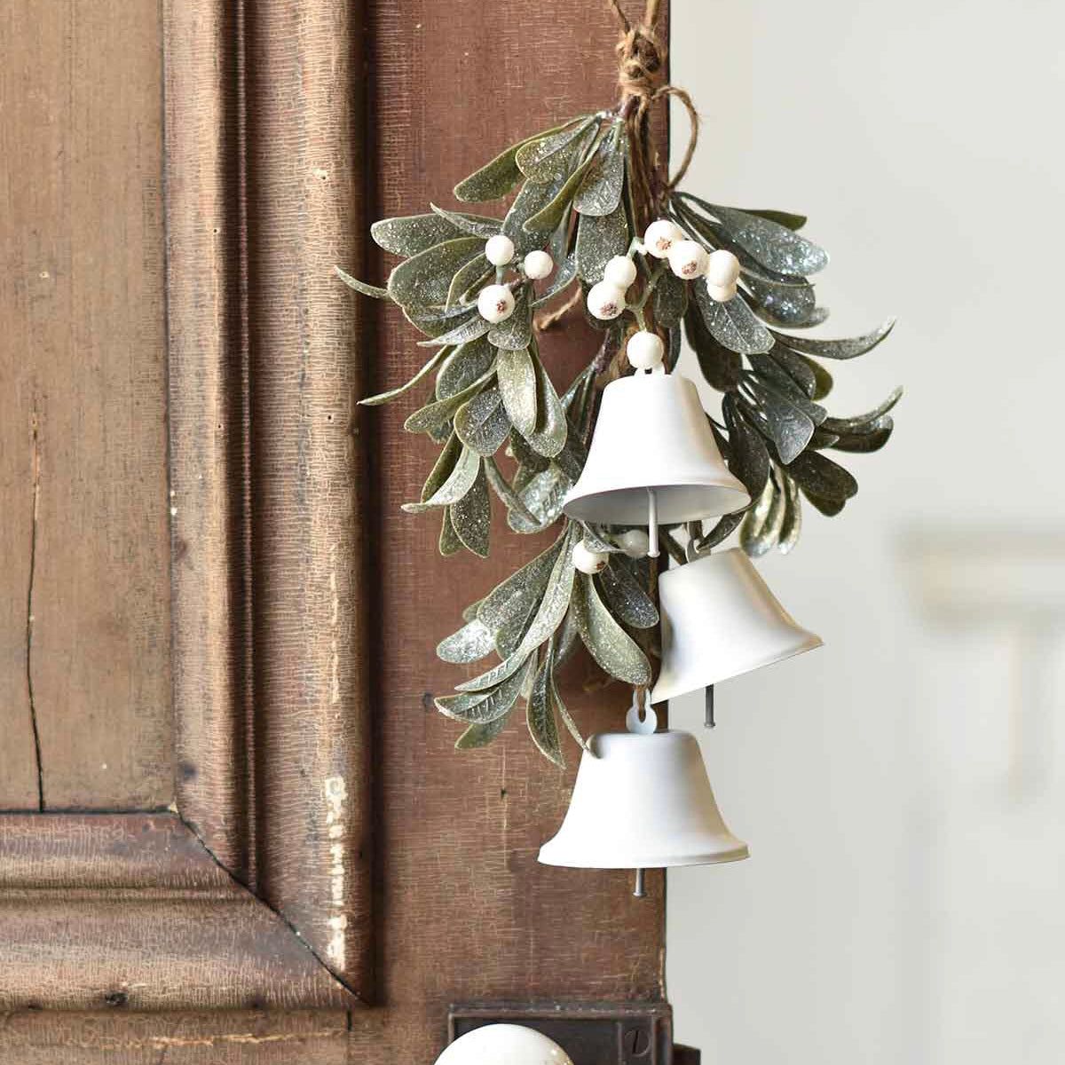 Ice Kissed Mistletoe Greenery Collection