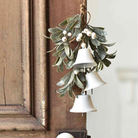 Ice Kissed Mistletoe Greenery Collection