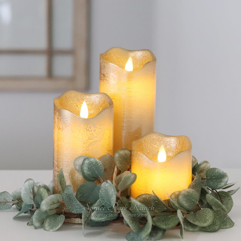 Flicker Candle Gold