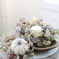 Fog Veiled Eucalyptus Candle Ring