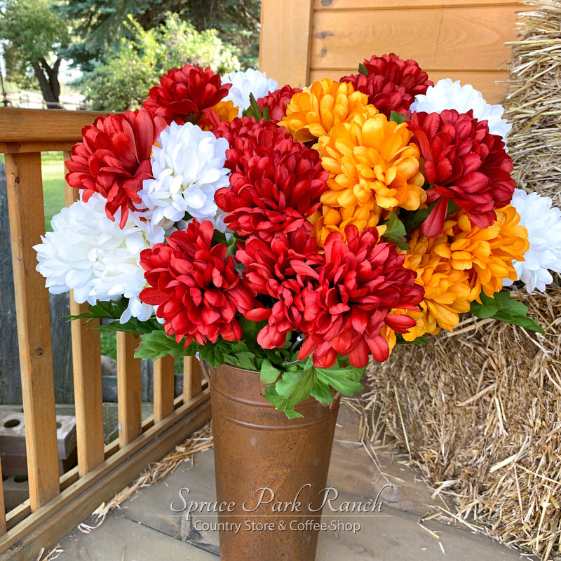 Chrysanthemum Ball Floral Bundle