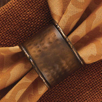 Napkin Ring Hammered Copper
