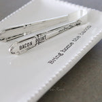 Bacon Tray And Towel Set