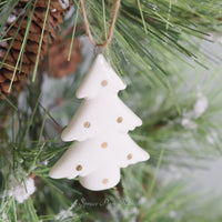 Modern Ceramic Tree Ornament