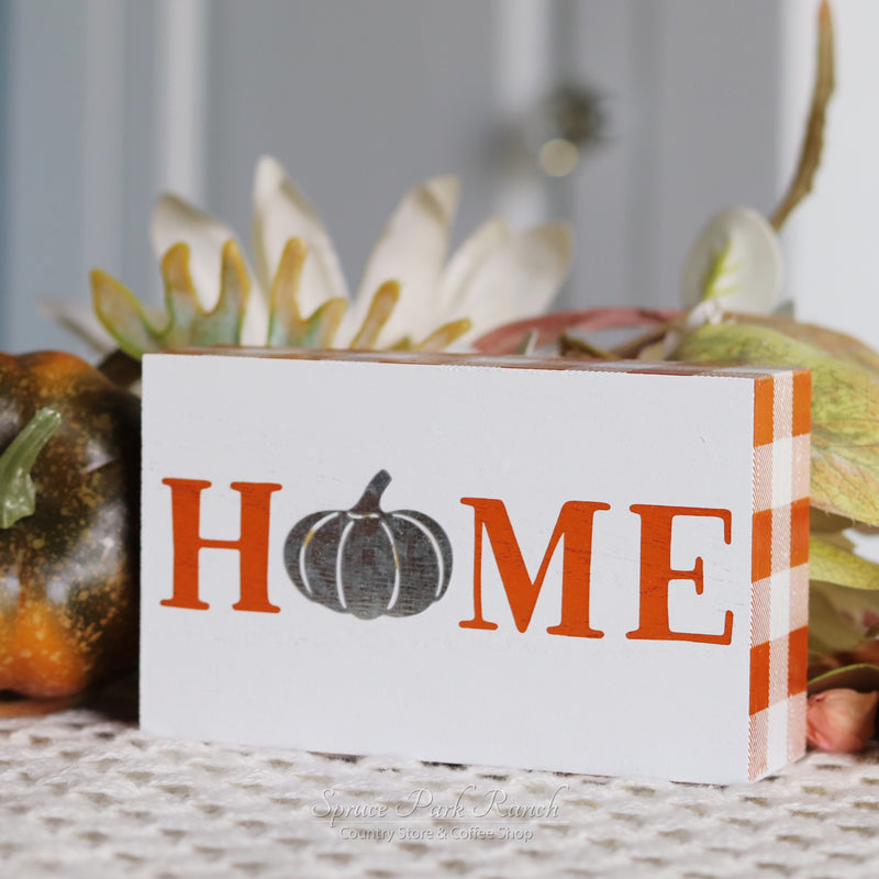 Home Pumpkin Block