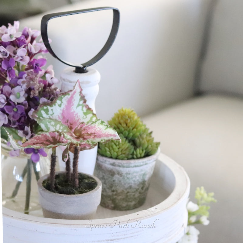 Ezra Three Tiered Tray White