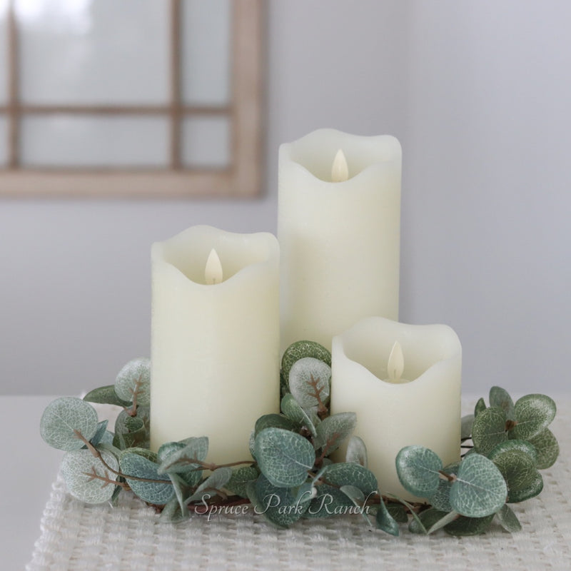 Flicker Candle Ivory