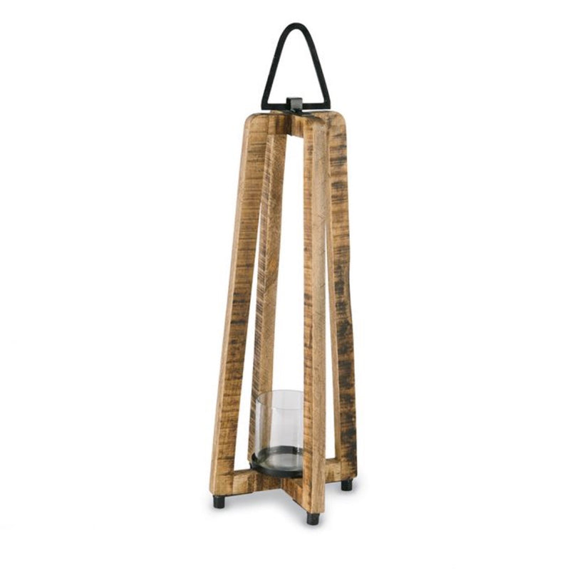 Open Air Lantern with Metal Handle