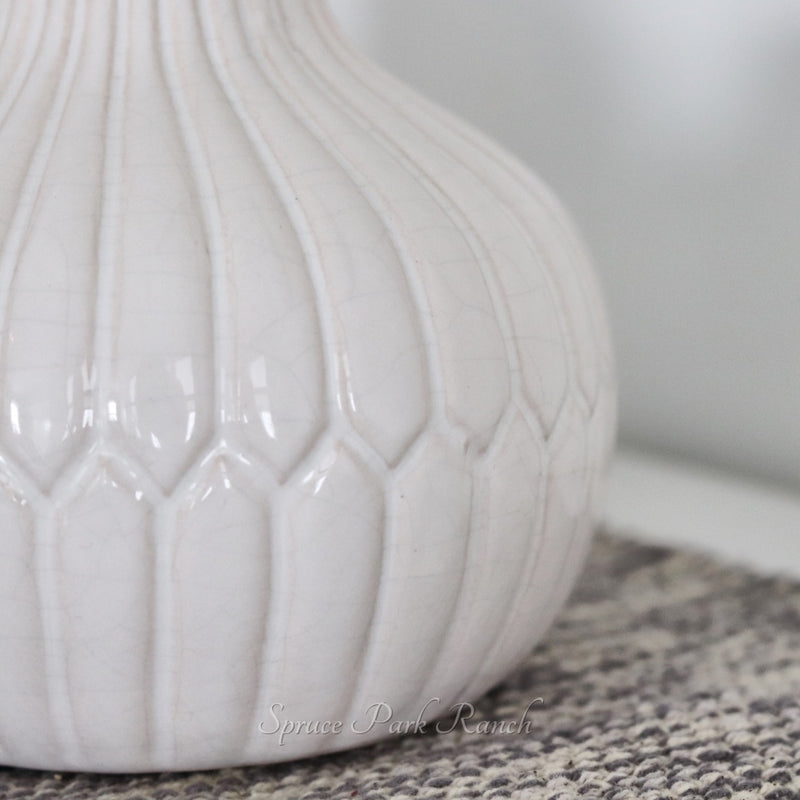 Ceramic Crackle Vase