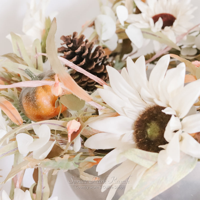 Moondance Pumpkin Sunflower Greenery Collection