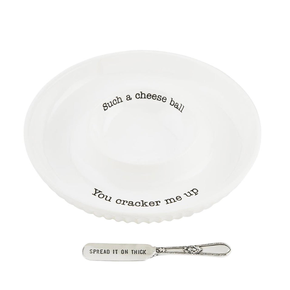 Cheese Ball Dish Set