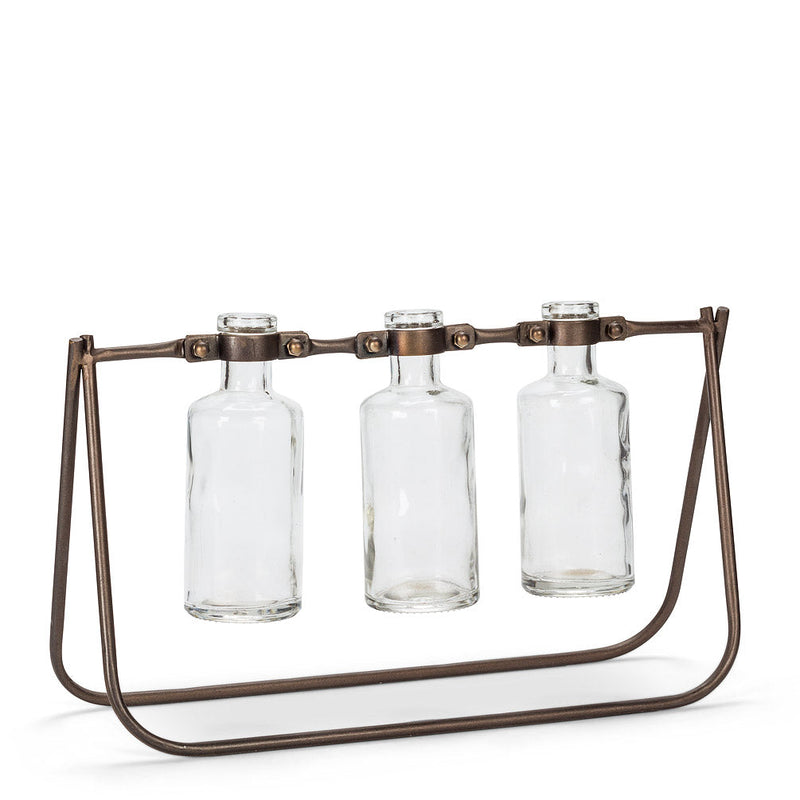 Triple Swing Bud Vase