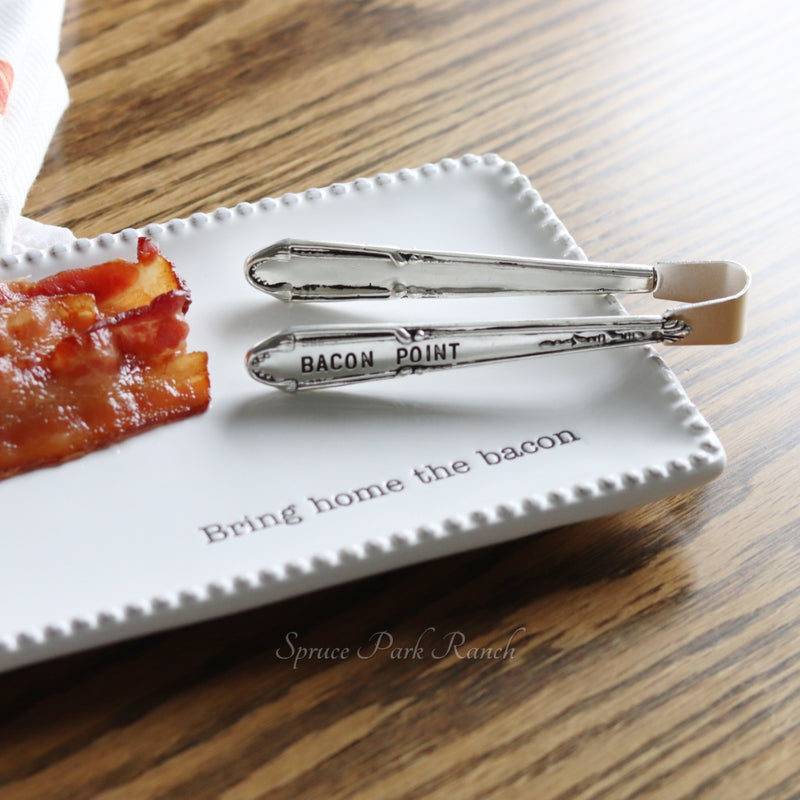 Bacon Tray And Towel Set