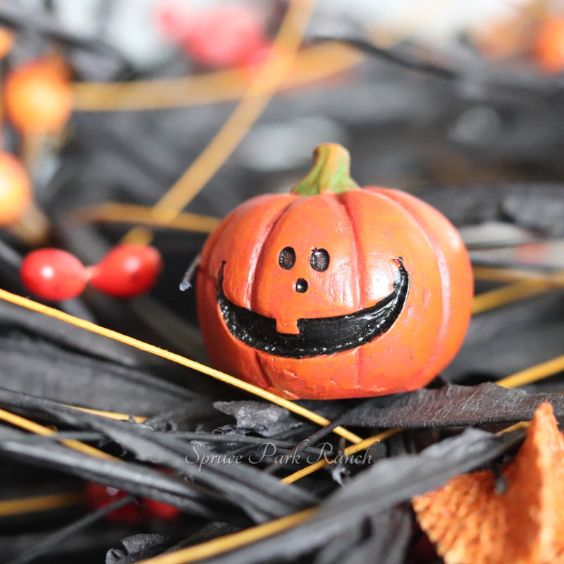 Mini Resin Jack O'Lantern