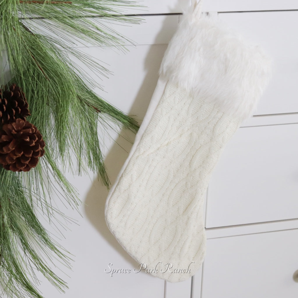 Cozy Knit Stocking