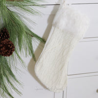 Cozy Knit Stocking