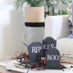 Wooden Tombstone Block