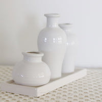 Three Vase Cluster Tray