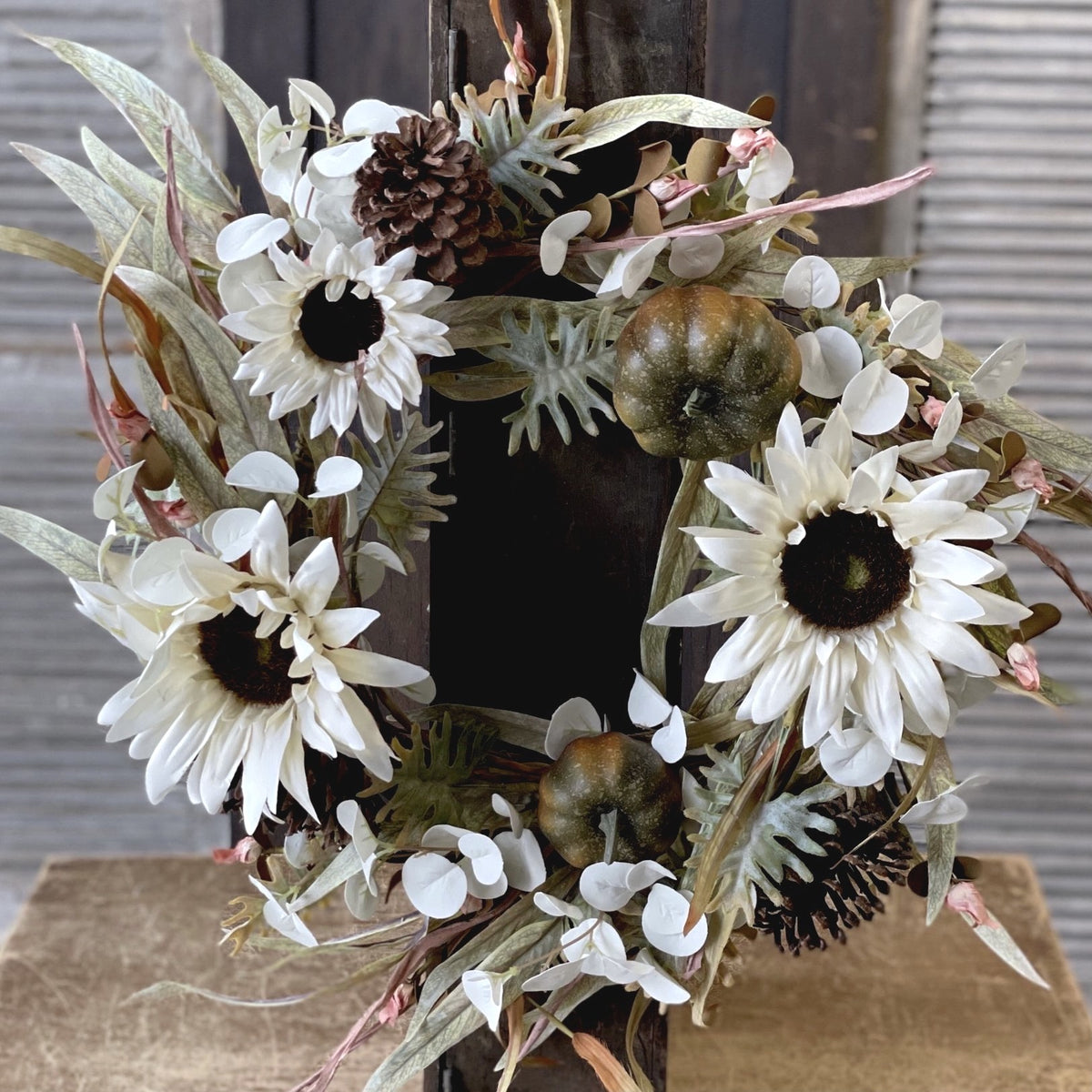 Moondance Pumpkin Sunflower Greenery Collection