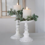 Distressed Candle Holder