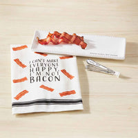 Bacon Tray And Towel Set