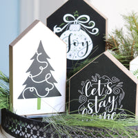 Double Sided House Block