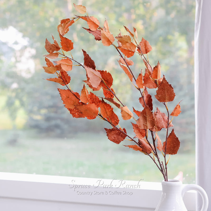 Falling Leaves Spray Greenery Collection