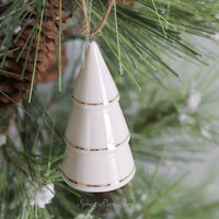 Modern Ceramic Tree Ornament