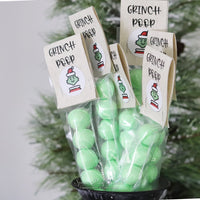 Grinch Poop Bath Bombs