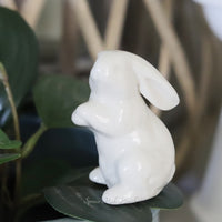 White Porcelain Bunny