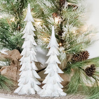 White Shimmer Tall Tree