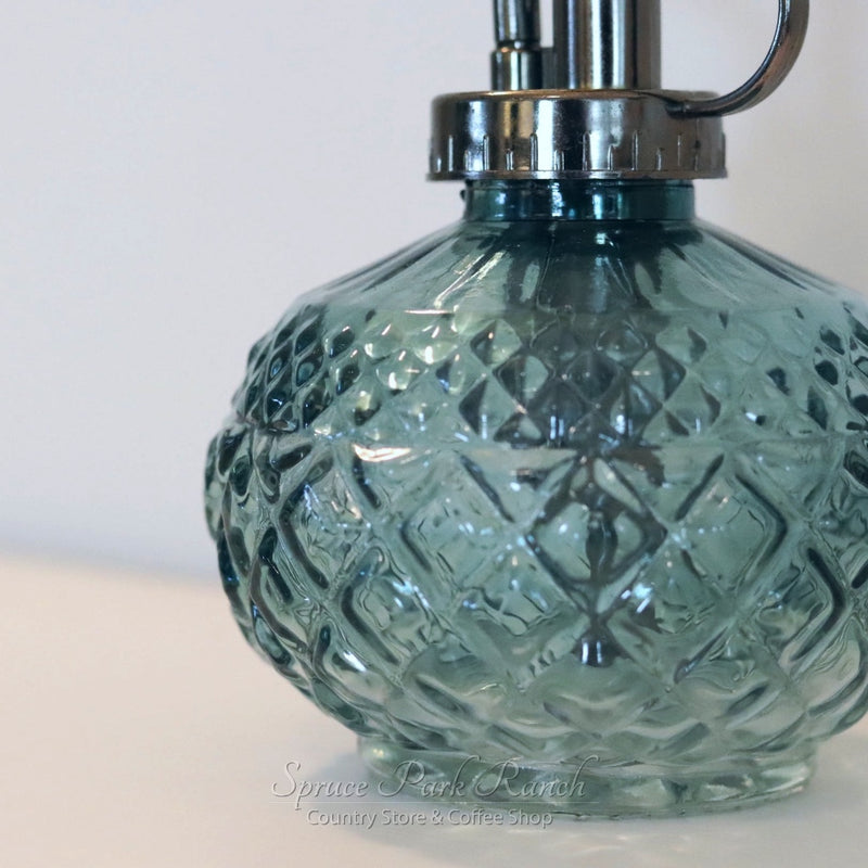 Deep Turquoise Glass Plant Mister