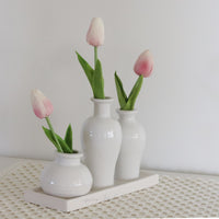Three Vase Cluster Tray