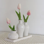 Three Vase Cluster Tray