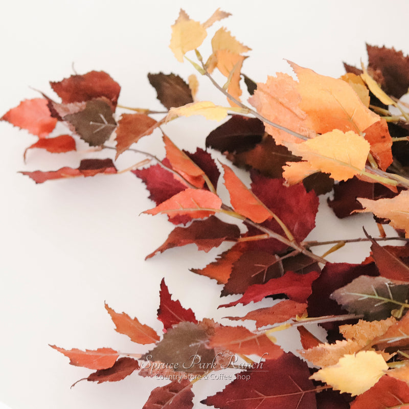 Falling Leaves Spray Greenery Collection