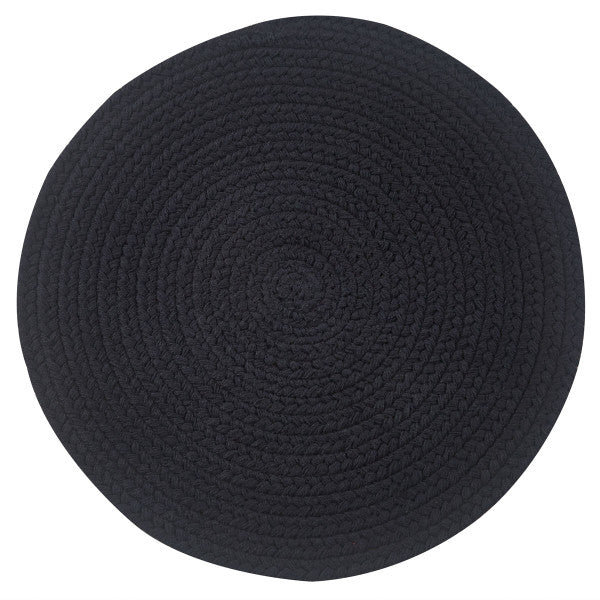 Essex Round Black Textile Collection