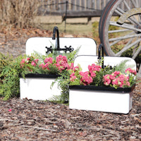 Metal Antique Sink Planter