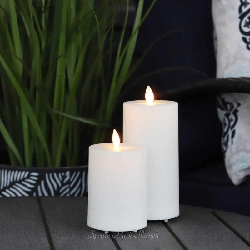 RealLite Rainlite Outdoor Candle