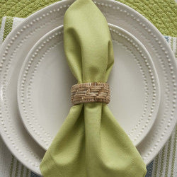 Napkin Ring Basket Weave