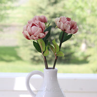 Peony Stem Real Touch 20”